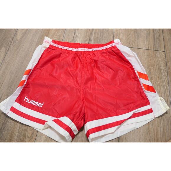 NWOT Rare 90s HUMMEL Adult Men Size Medium ARGENTINA Nylon Satin Soccer Short